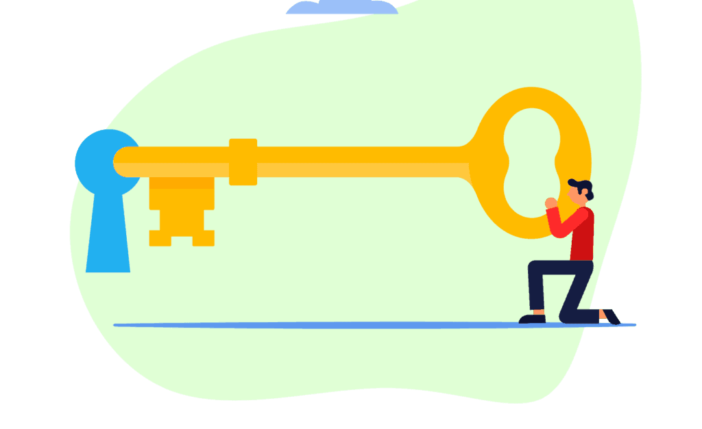 House keys handed over once your mortgage decision in principle is approved